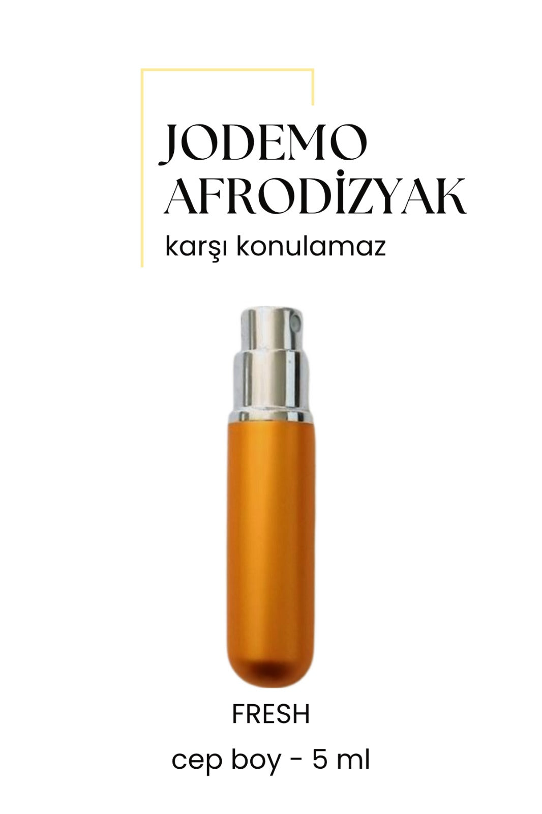Afrodizyak Etkili Erkek Parfüm Cep Boy Fresh 5ml