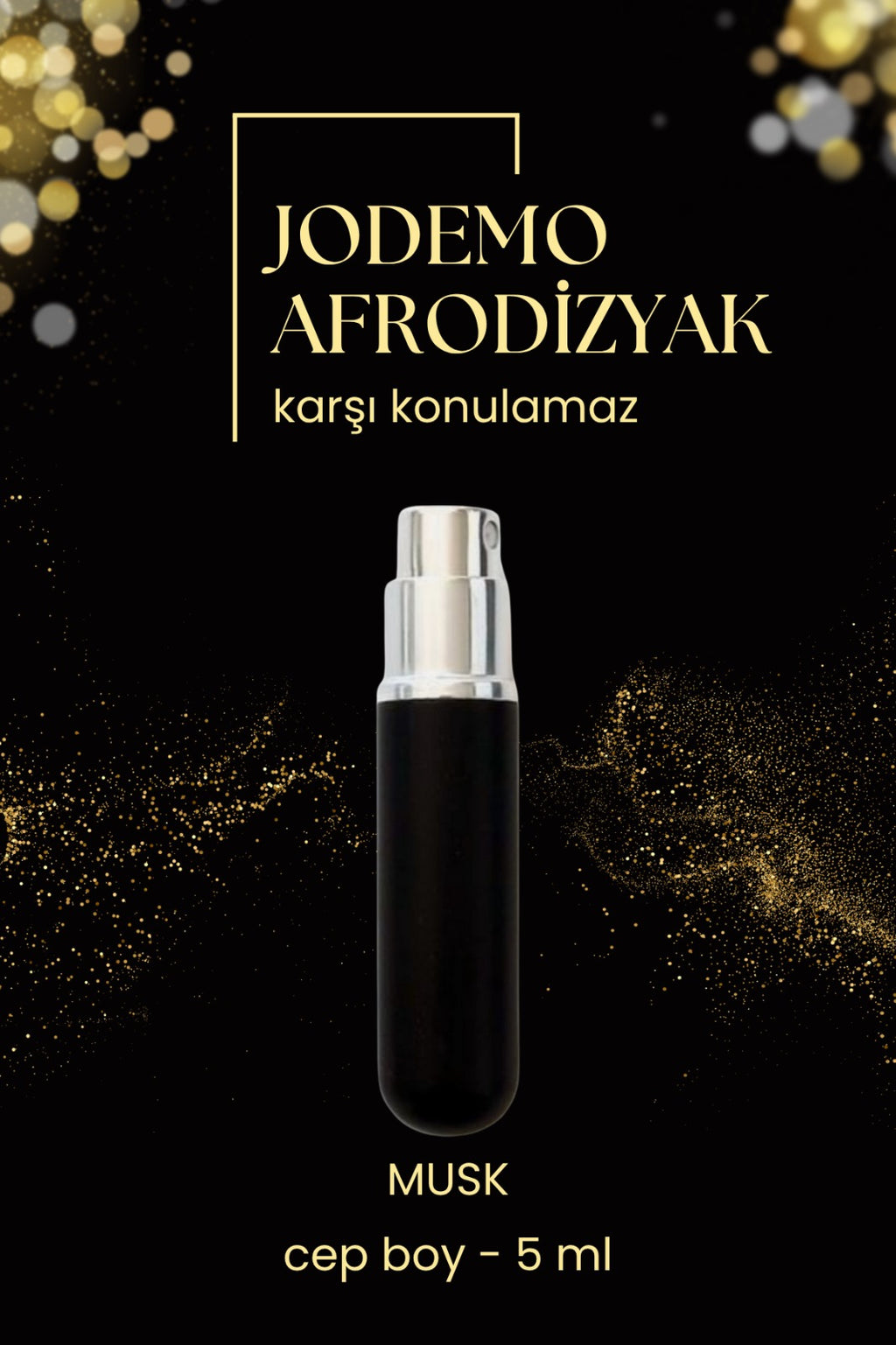 2 Adet Afrodizyak Etkili Erkek Parfüm Cep Boy Musk 5ml