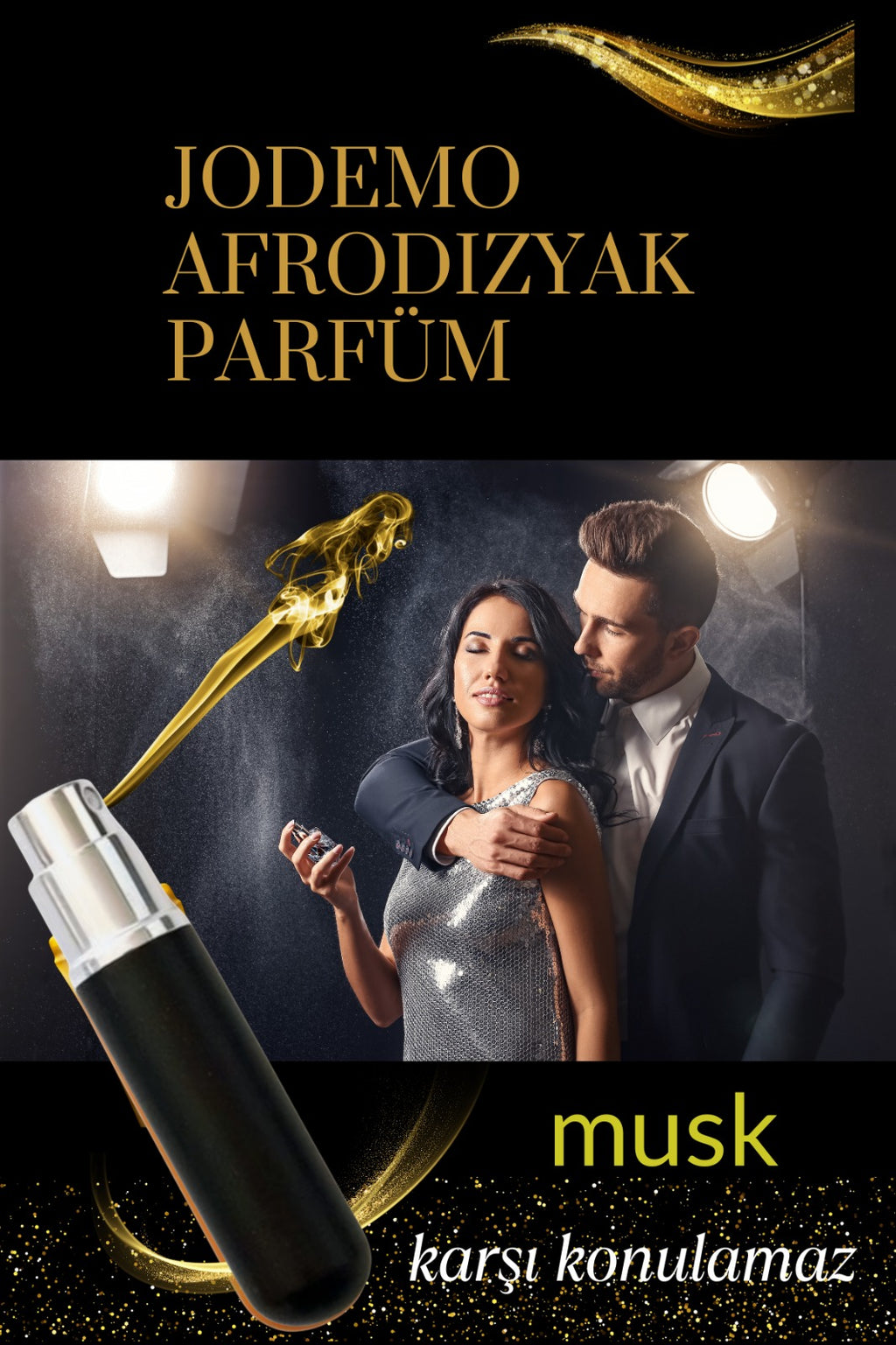 2 Adet Afrodizyak Etkili Erkek Parfüm Cep Boy Musk 5ml