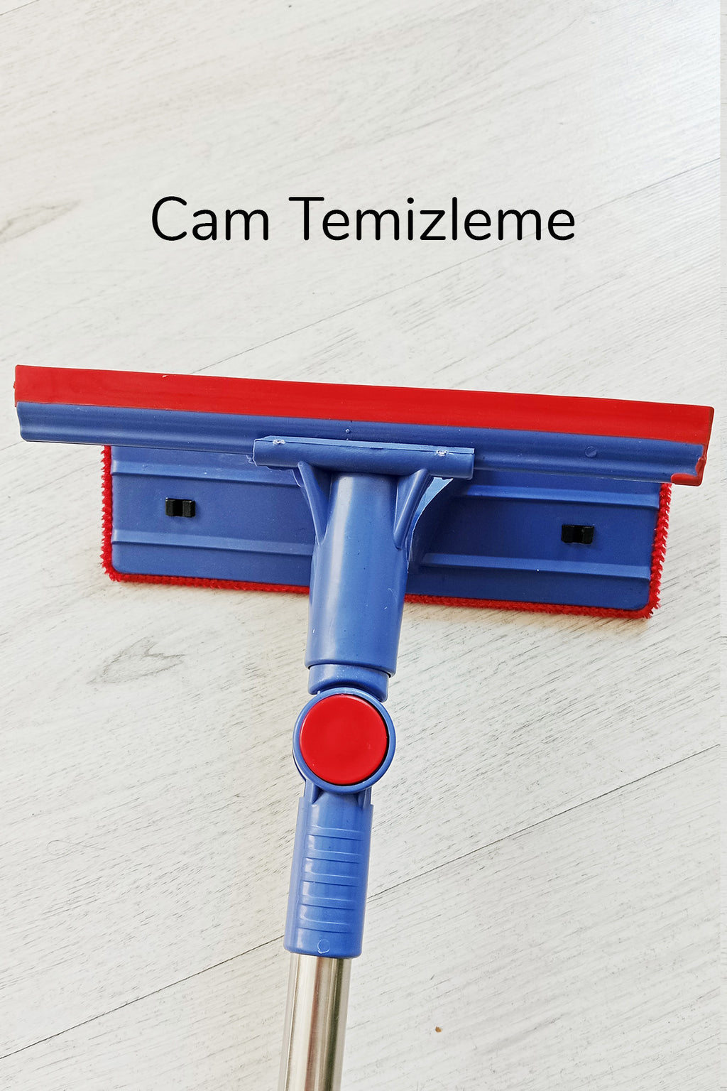 Çok Amaçlı Cam Silme Fırçası - Silikon Uçlu Çekçek - Tüy Toplayıcı Döner Başlıklı