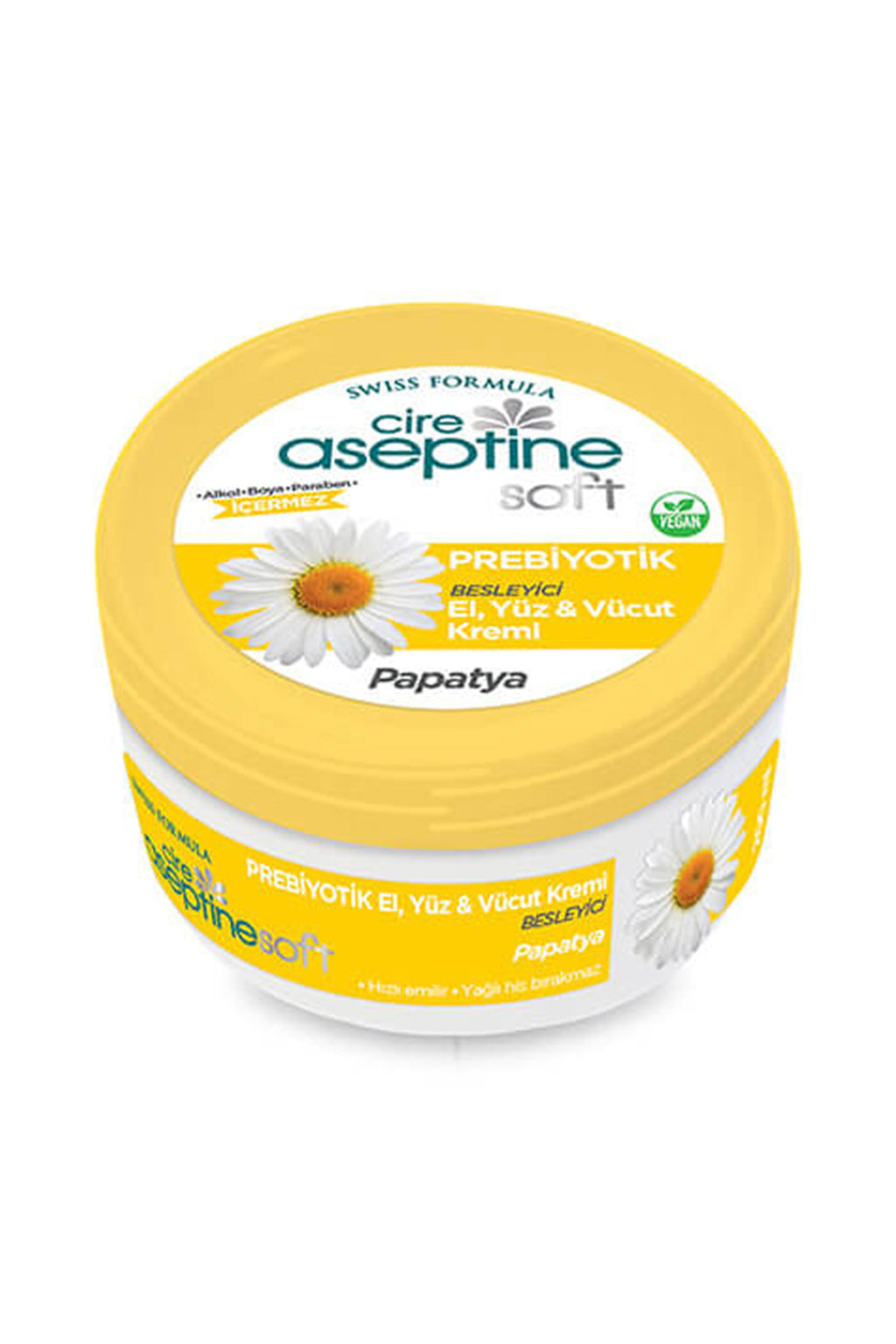 Cire Aseptine Soft Papatya Özlü Besleyici Prebiyotikli Krem 100 ml