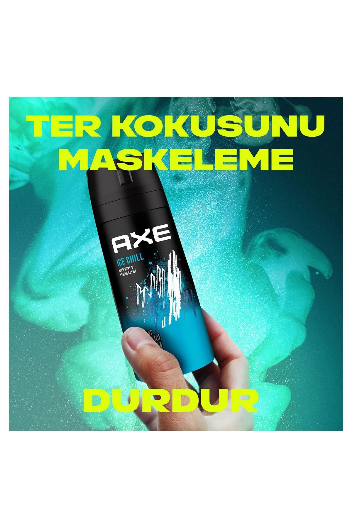 3 Adet Axe Ice Chill Erkek Deodorant Sprey 150 ml