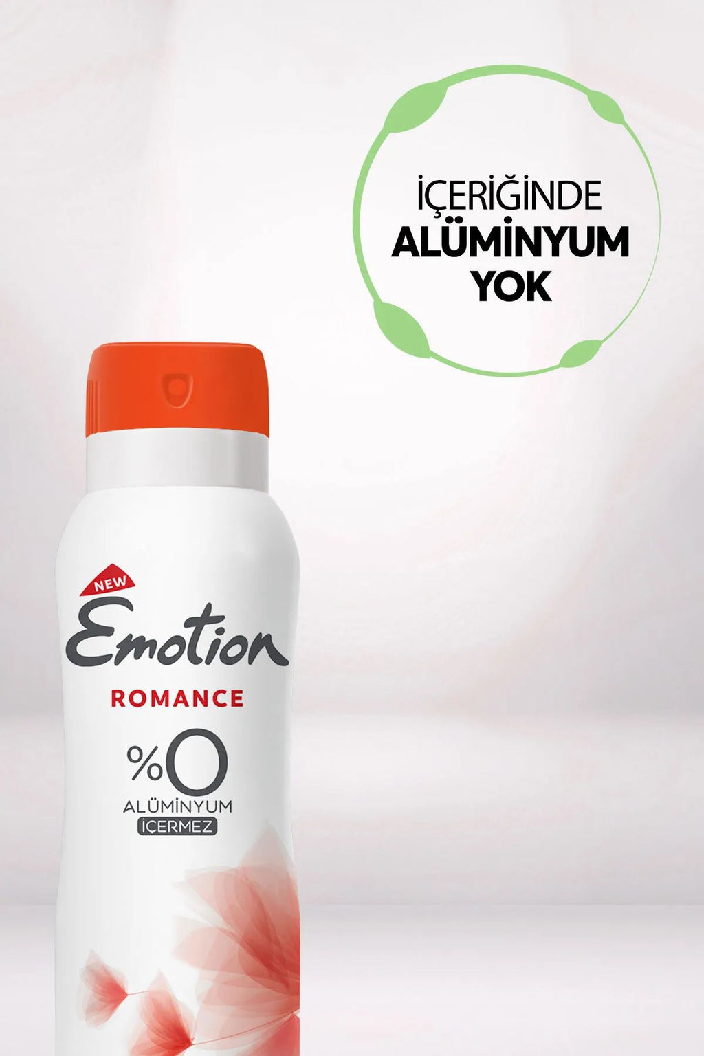 3 Adet Emotion Romance Kadın Vegan Deodorant 150 Ml Hızlı Kurur, Leke Bırakmaz