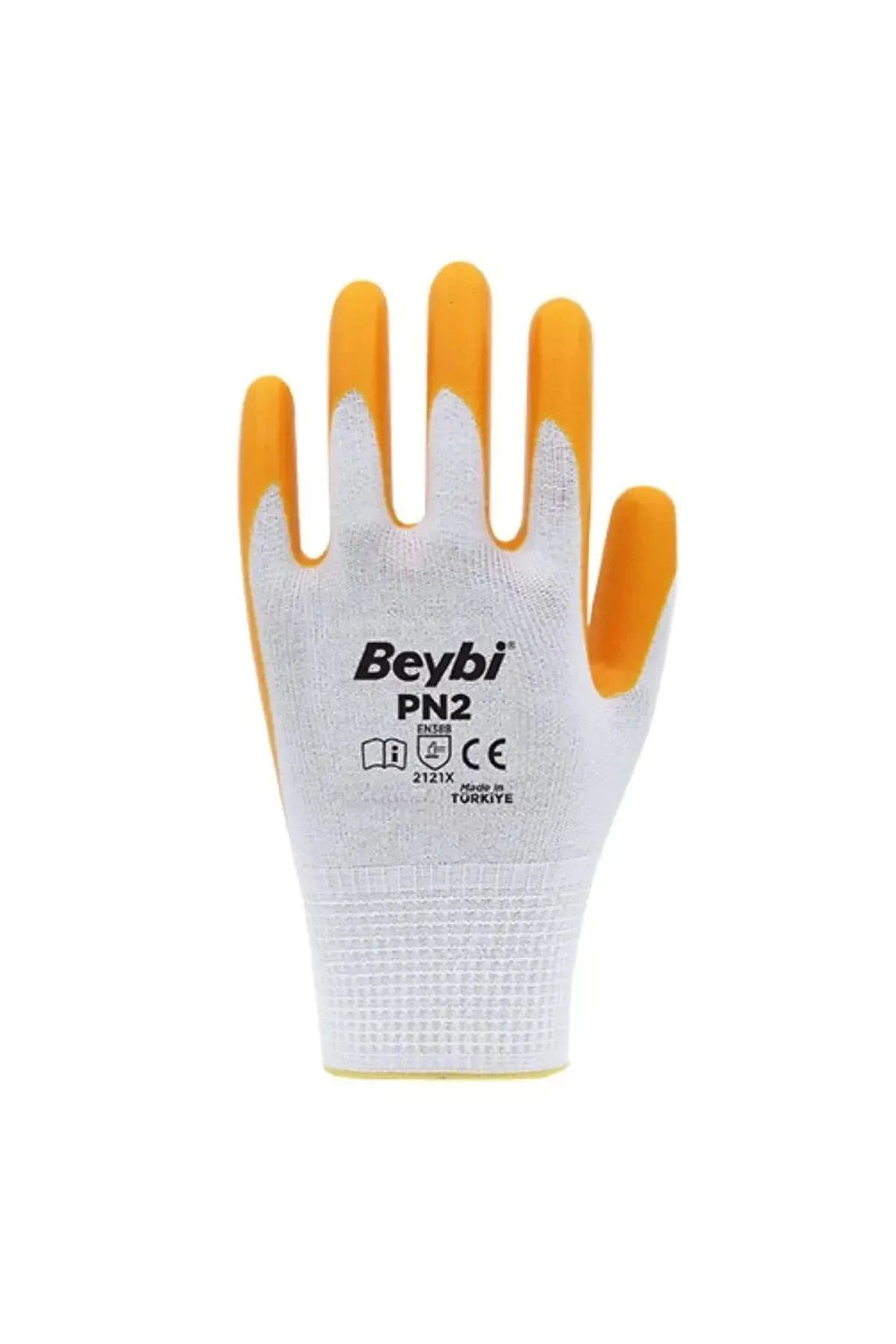 Pn2 Sarı Iş Eldiveni Polyester No:10 Örme Nitril Beybi Royaleks Group - 1 Çift