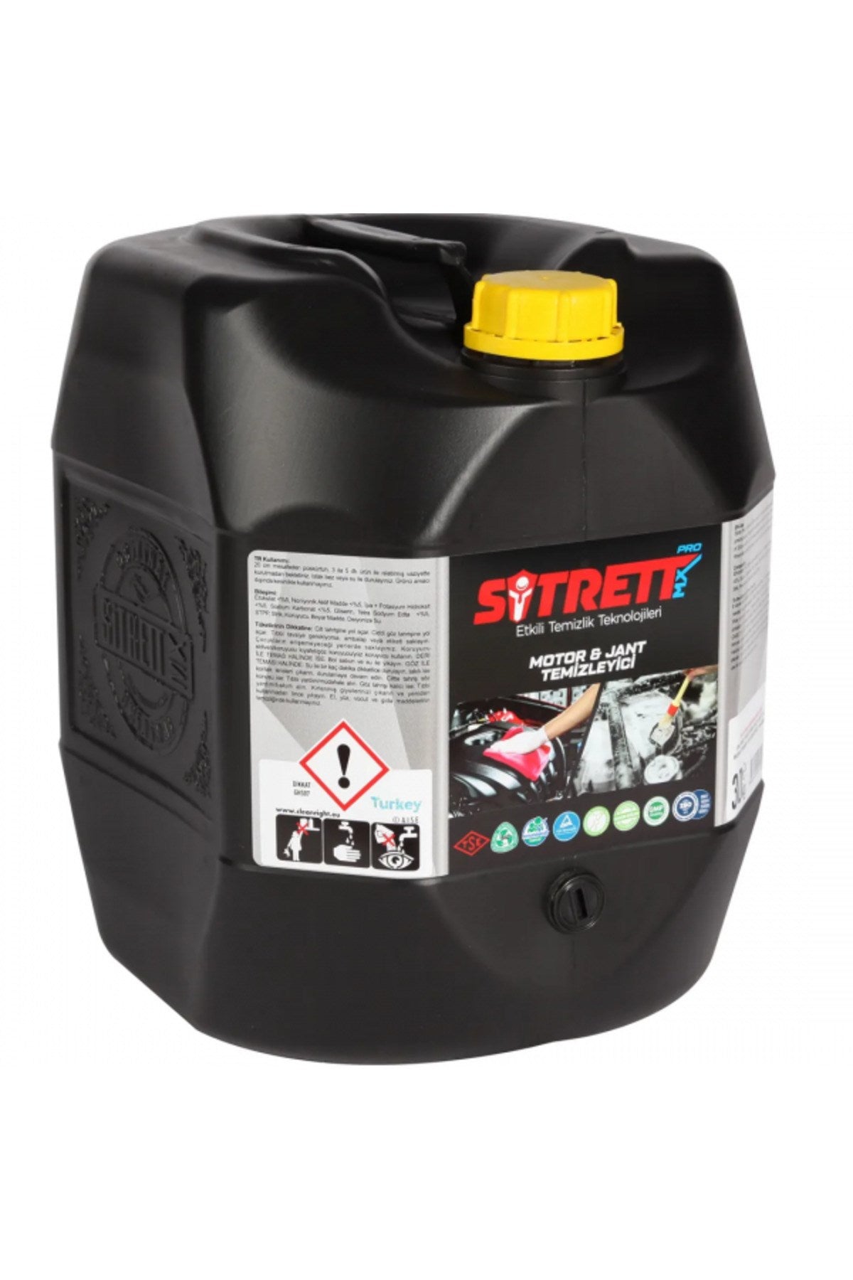 Sitrett MX Motor Kaporta Jant Temizleyici Pro 20 Kg