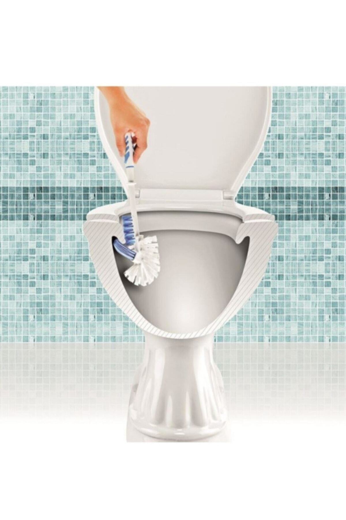 Plastik Softon Klozet Fırça Takımı Royaleks-Tp-336