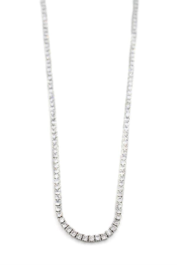 Dönmeyen Su Yolu Kolye - Gümüş