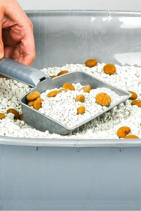 GENEL® Plastik Evcil Hayvan Kedi Kumu Temizleme Eleme Küreği - UcuzaGeliyor