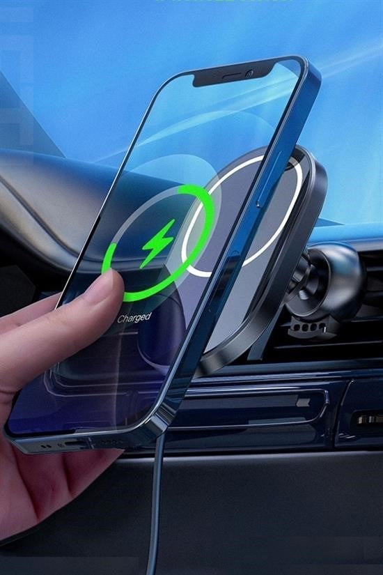 GENEL® 15w Mıknatıslı Takılabilen Hızlı Şarj Tüm Cihaz Ve Araçlara Uyumlu Araç İçi Şarj Cihazı - UcuzaGeliyor