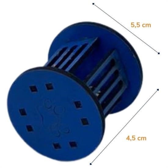 BUFFER®  Mini Silindir Eğlenceli Renkli Sağlam Küçük Pati İzi Şekilli Kedi Oyuncağı - UcuzaGeliyor