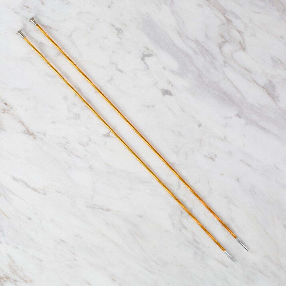 Loren Rythm 2,5mm Sarı Renkli Metal Örgü Şişi - UcuzaGeliyor