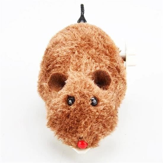 GENEL® Kurmalı Kedi Eğitim Oyuncağı Tüylü Peluş Fare Yakalama İnteraktif Sevimli Eğlenceli Oyuncak - UcuzaGeliyor