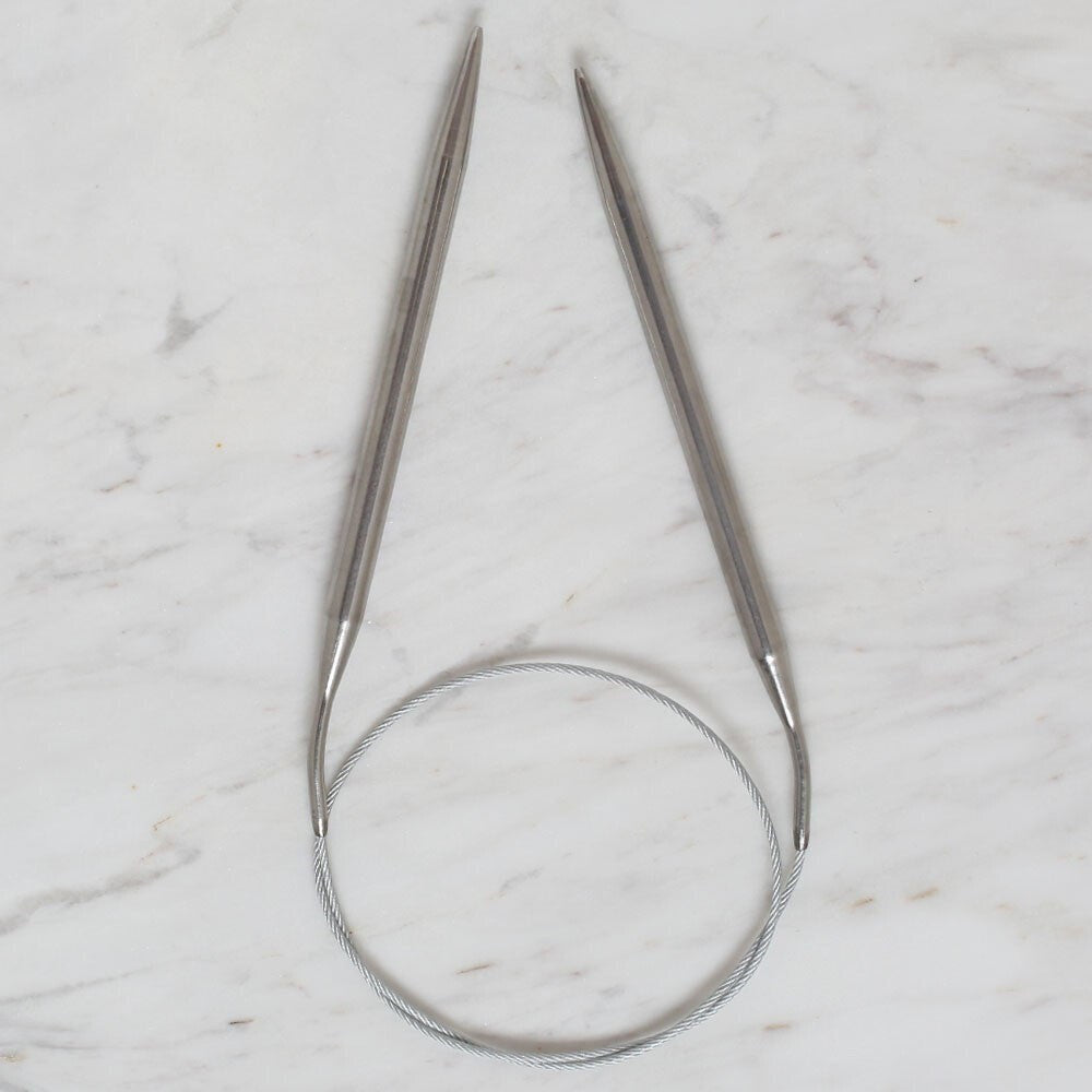 Loren Crafts 7 mm Çelik Misinalı Şiş 60 cm - UcuzaGeliyor