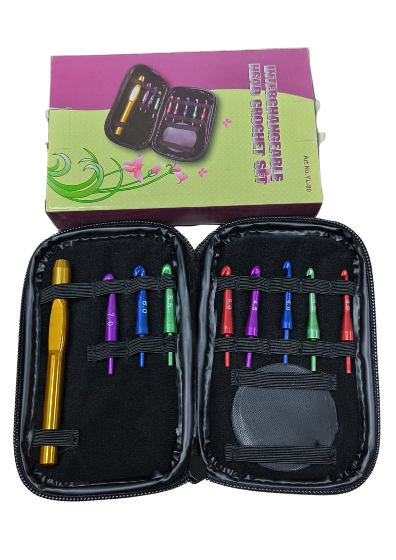 Ucu Değiştirilebilir Yün Tığ Set 9  Adet - UcuzaGeliyor