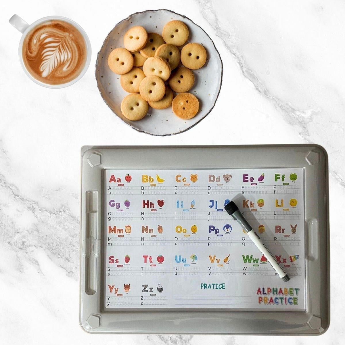 Buffer 32 Farklı Etkinlikli Kalem ve Silgi Hediyeli Eğitici Sihirli Etkinlik Tahtası