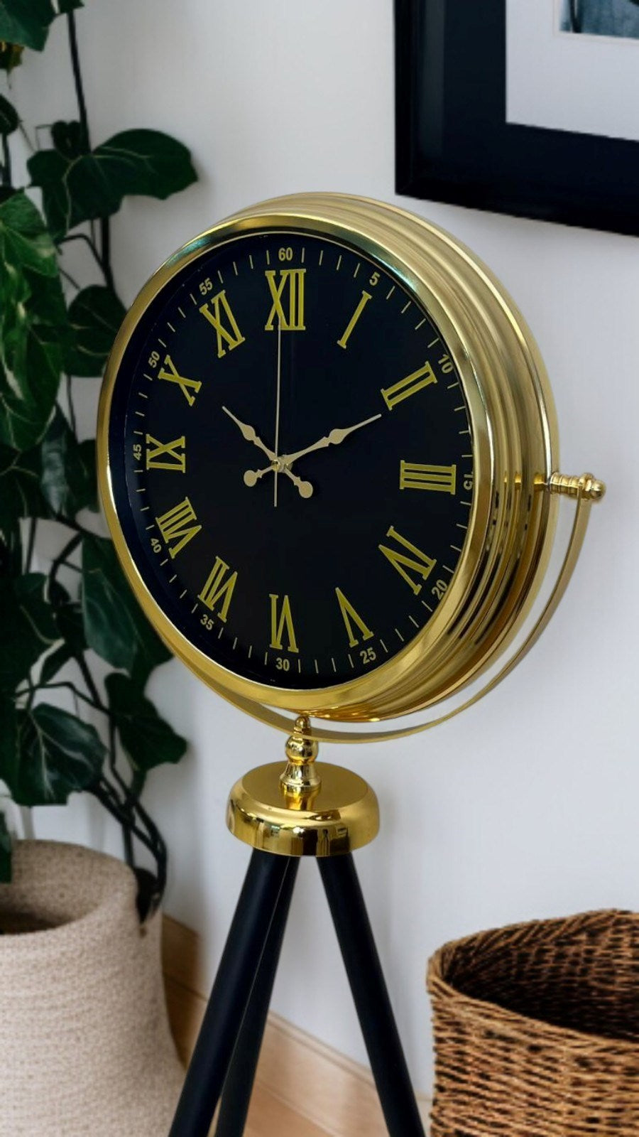 Gold Asalet Tripod Ayaklı Saat