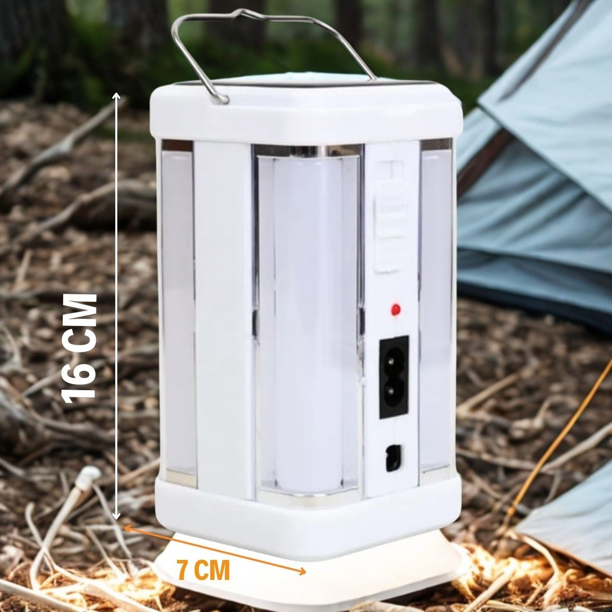 ucuzageliyor®  Güneş Enerjili Şarjlı Işık 1200mAh Yeniden Şarj Edilebilir Batarya YG-7977S