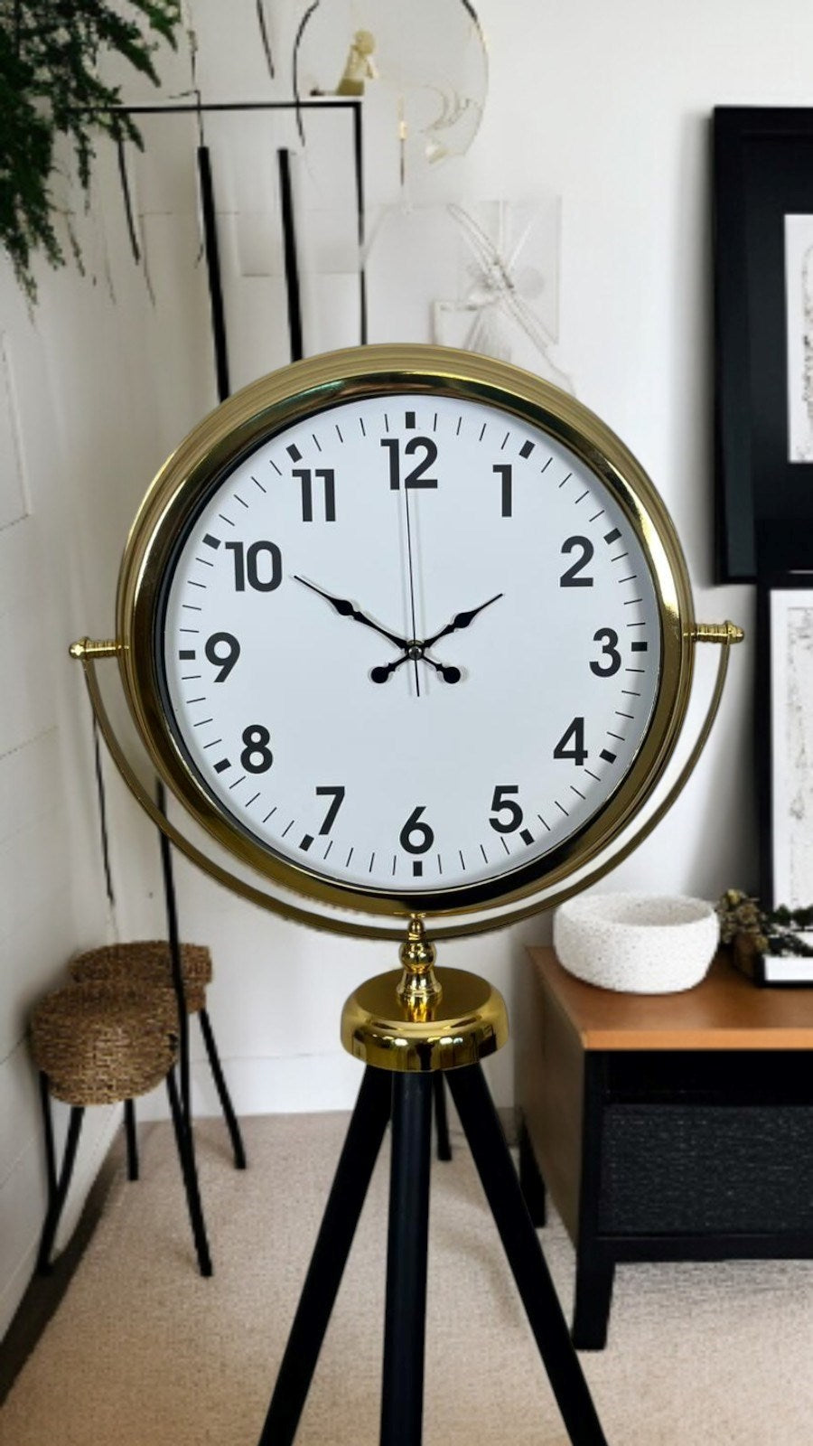 Zentime Gold Klasik Tripod Ayaklı Saat