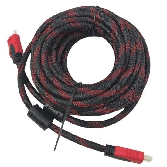 GENEL® HDMI Kablosu HDTV Bilgisayar Uydu Görüntü Ses Full HD Sargılı Görüntü Aktarma Kablosu - UcuzaGeliyor