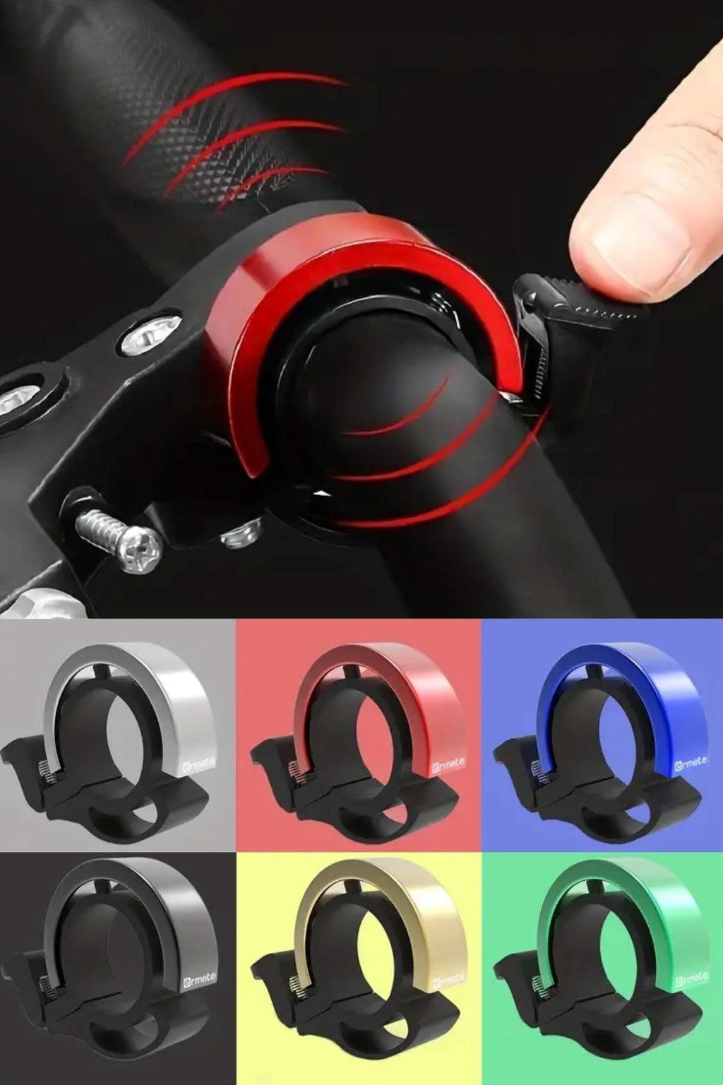 BUFFER® Ultra-Yüksek Sesli Alüminyum Alaşımlı Bisiklet Zili