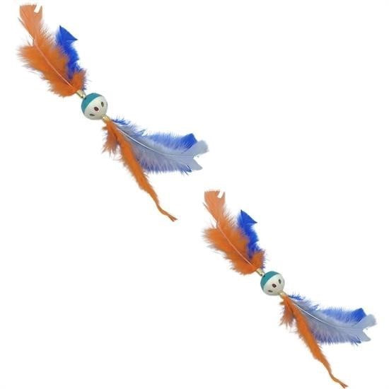BUFFER®Tüylü PüsküllüKedi OyuncağıDikkat Çekici Renkli Sevimli Evcil Hayvan Oyuncağı - UcuzaGeliyor