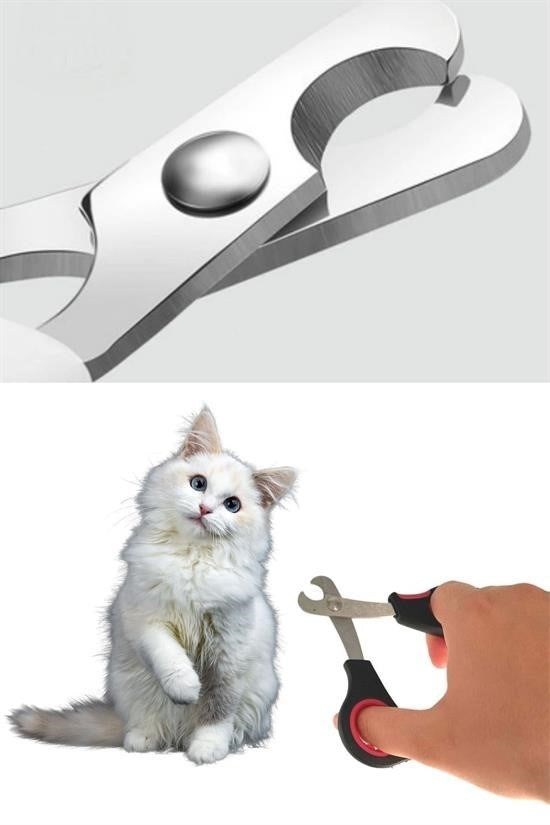 GENELBüyük Irk Köpek Kedi Çelik Uçlu Evcil Hayvan Tırnak Makası Pati Bakım Aleti Ergonomik Kaymaz - UcuzaGeliyor