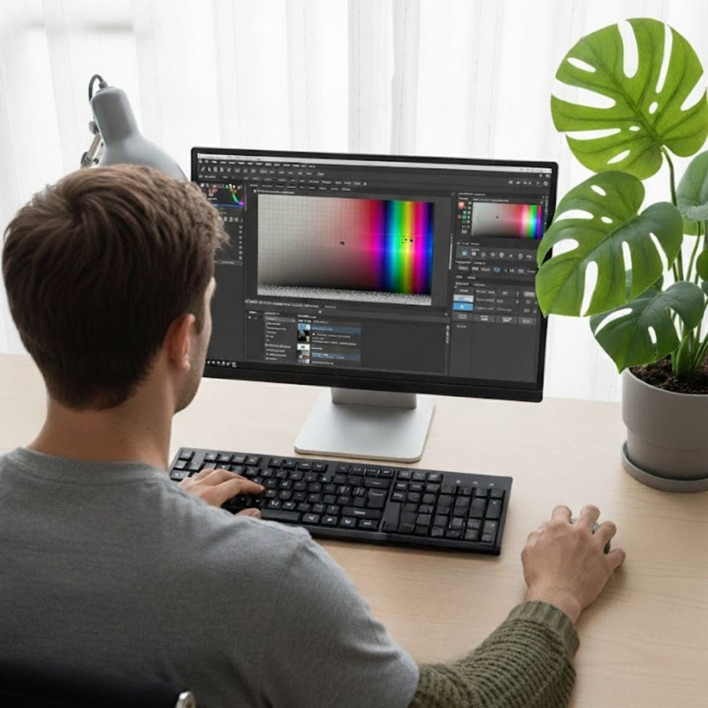 BUFFER® Kablosuz Q Klavye Mouse Seti Rahat Yazım, Sessiz Tuşlar, Ofis ve Ev Kullanımına Uygun Set YK7100 - UcuzaGeliyor