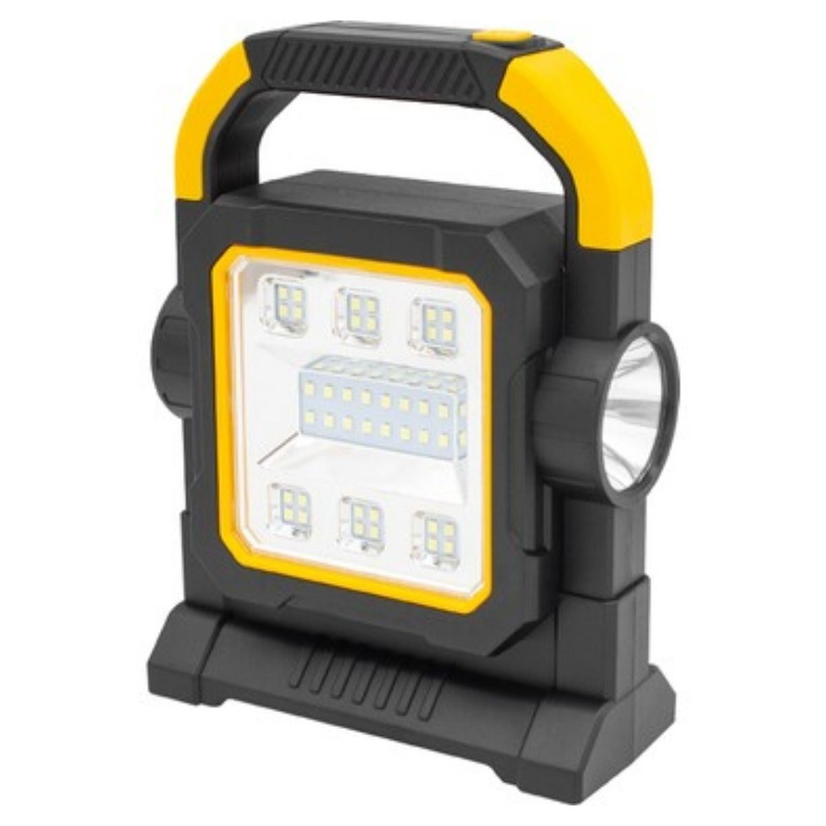 ucuzageliyor® HelloCloud Şarjlı Solar LED Çalışma Işığı | USB Çıkışlı Taşınabilir Projektör Lamba