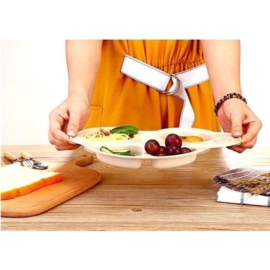 GENEL® Bebekler İçin Araba Şeklinde Sevimli Mama Tabağı Çocuk Tabldot - UcuzaGeliyor