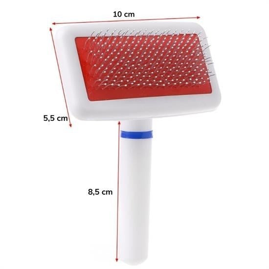 GENEL® Paslanmaz Evcil Hayvan Kedi Köpek Tüy Tarama Toplama Fırçası Kolay Temizlenir Bakım Aleti - UcuzaGeliyor