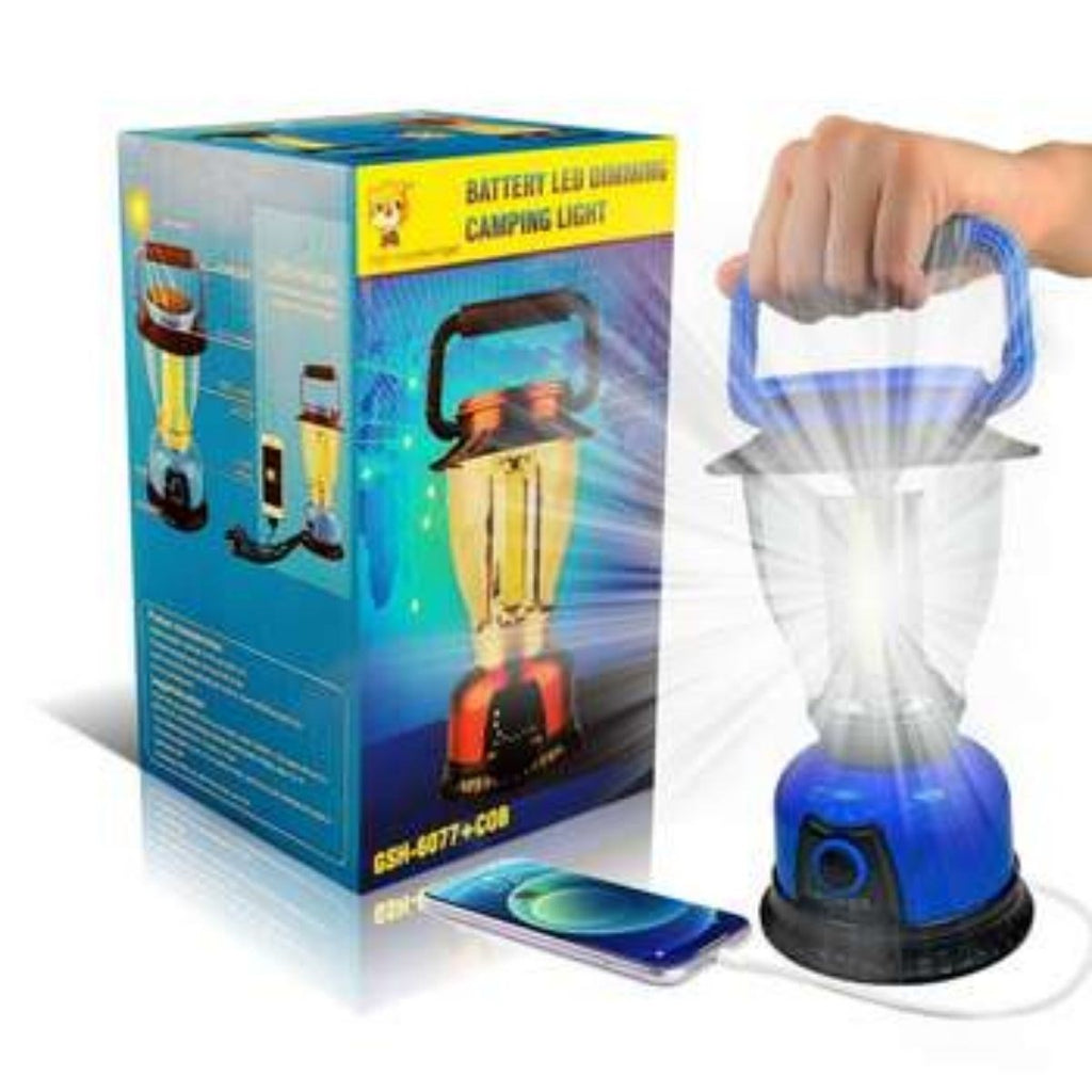 ucuzageliyor®  Ledli Kamp Lambası Pilli Ayarlı LED Işıldak Aydınlatma GSH-6077