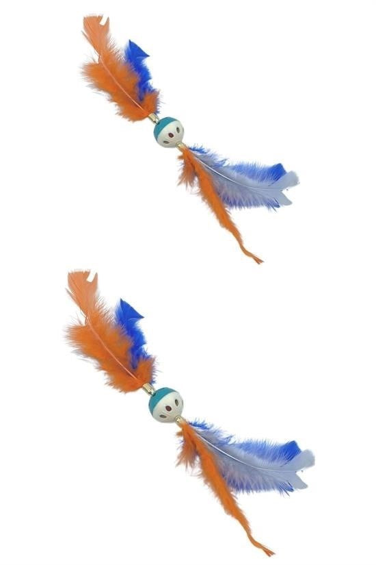BUFFER®Tüylü PüsküllüKedi OyuncağıDikkat Çekici Renkli Sevimli Evcil Hayvan Oyuncağı - UcuzaGeliyor