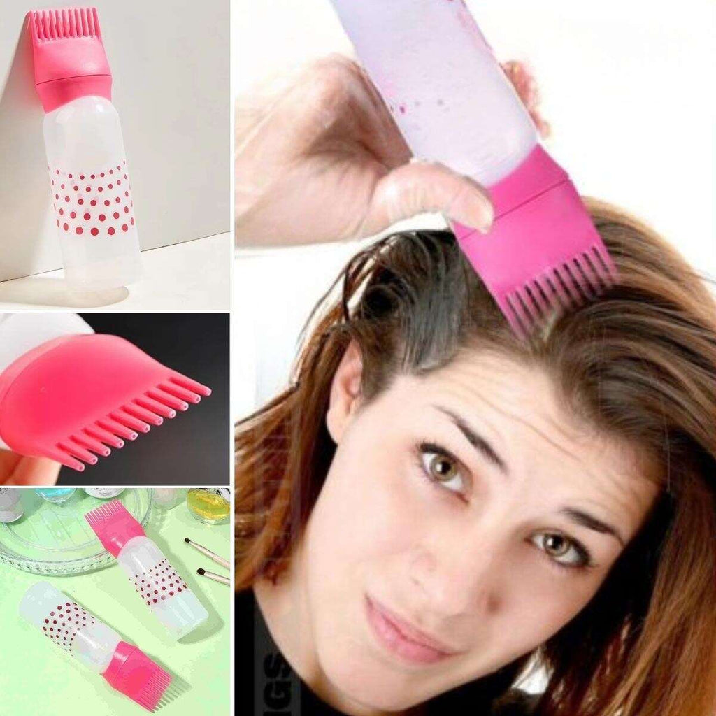 GENEL® Saç Boyama Aparatı Taraklı Saç Bakımı Krem Saç Yağı Uygulama Aparatı - UcuzaGeliyor