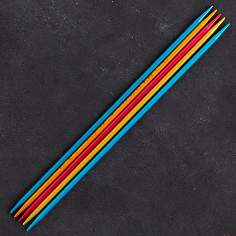 Addi Colibri 3,75mm 20cm Renkli Çorap Şişi - 204-7