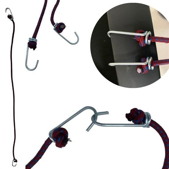 GENEL® Bisiklet Araba Motosiklet Kancalı Bagaj Gergi Lastiği Sabitleme - UcuzaGeliyor