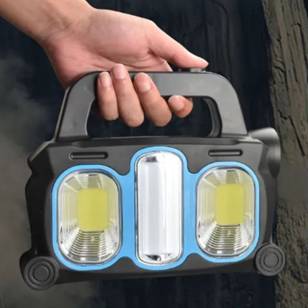 ucuzageliyor®  Hurry Bolt Güneş Enerjili Taşınabilir Çalışma Lambası - Powerbank Özellikli