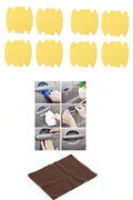 9lu Set Araba Kapı Kolu Koruyucu Çizilme Önleyici Şeffaf Sticker Film Koruma Seti