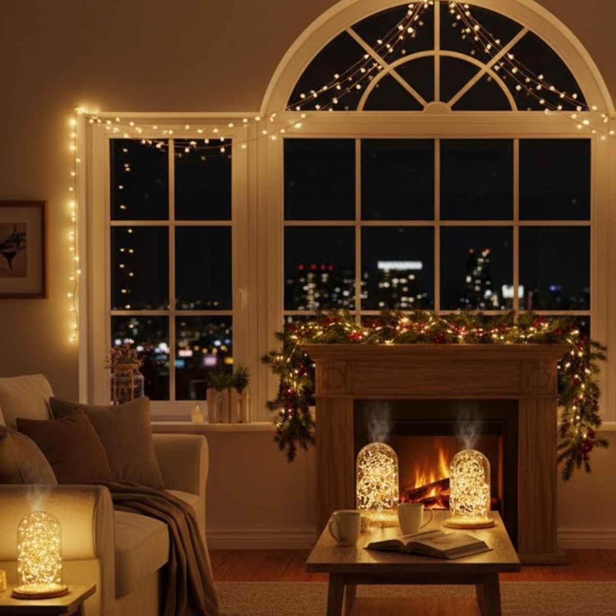 Sarı Peri LED Flaşlı Işık - 10 Metre Dekoratif Oda ve Organizasyon Aydınlatması