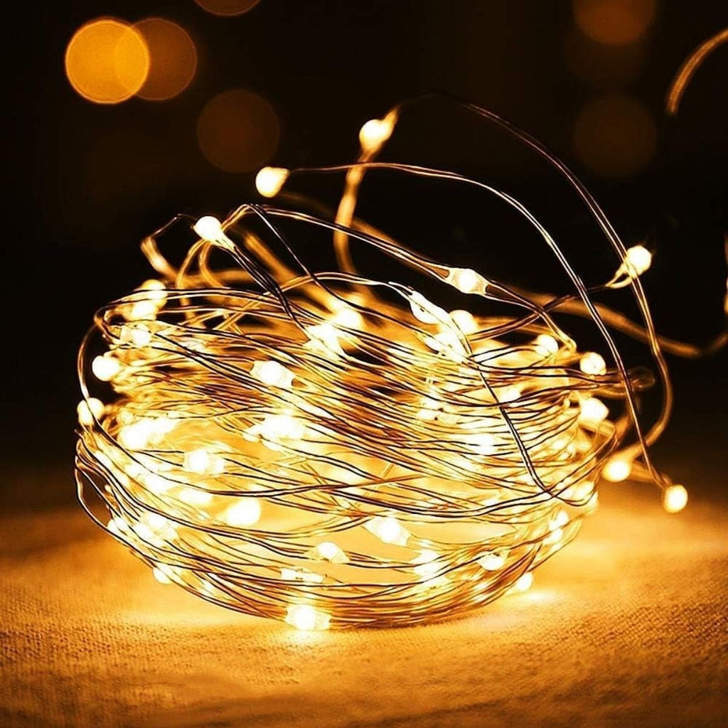 Sarı Peri LED Flaşlı Işık - 3 Metre Dekoratif Oda ve Organizasyon Aydınlatması