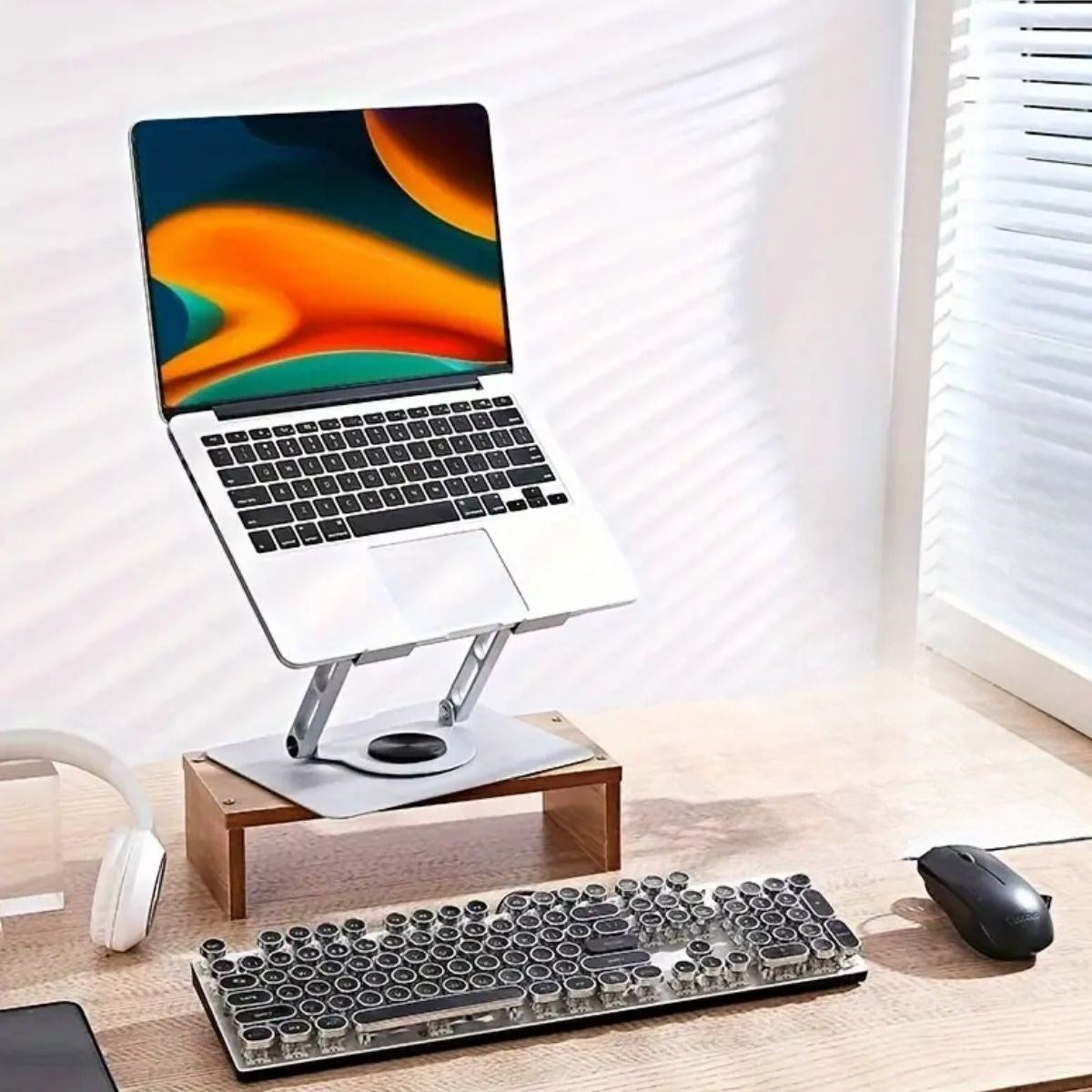 GENEL® 360 Derece Dönebilen Hava Aldıran Laptop Standı - UcuzaGeliyor