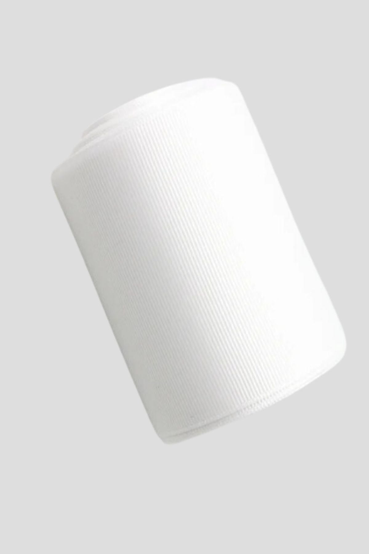 Grogren Kurdele 1 cm 10 Metre Beyaz - UcuzaGeliyor