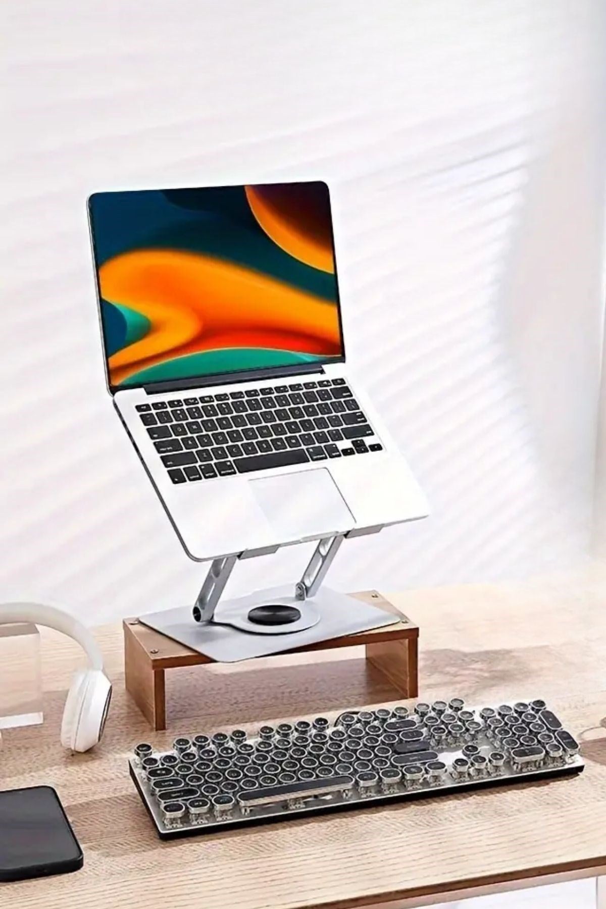 GENEL® 360 Derece Dönebilen Hava Aldıran Laptop Standı - UcuzaGeliyor