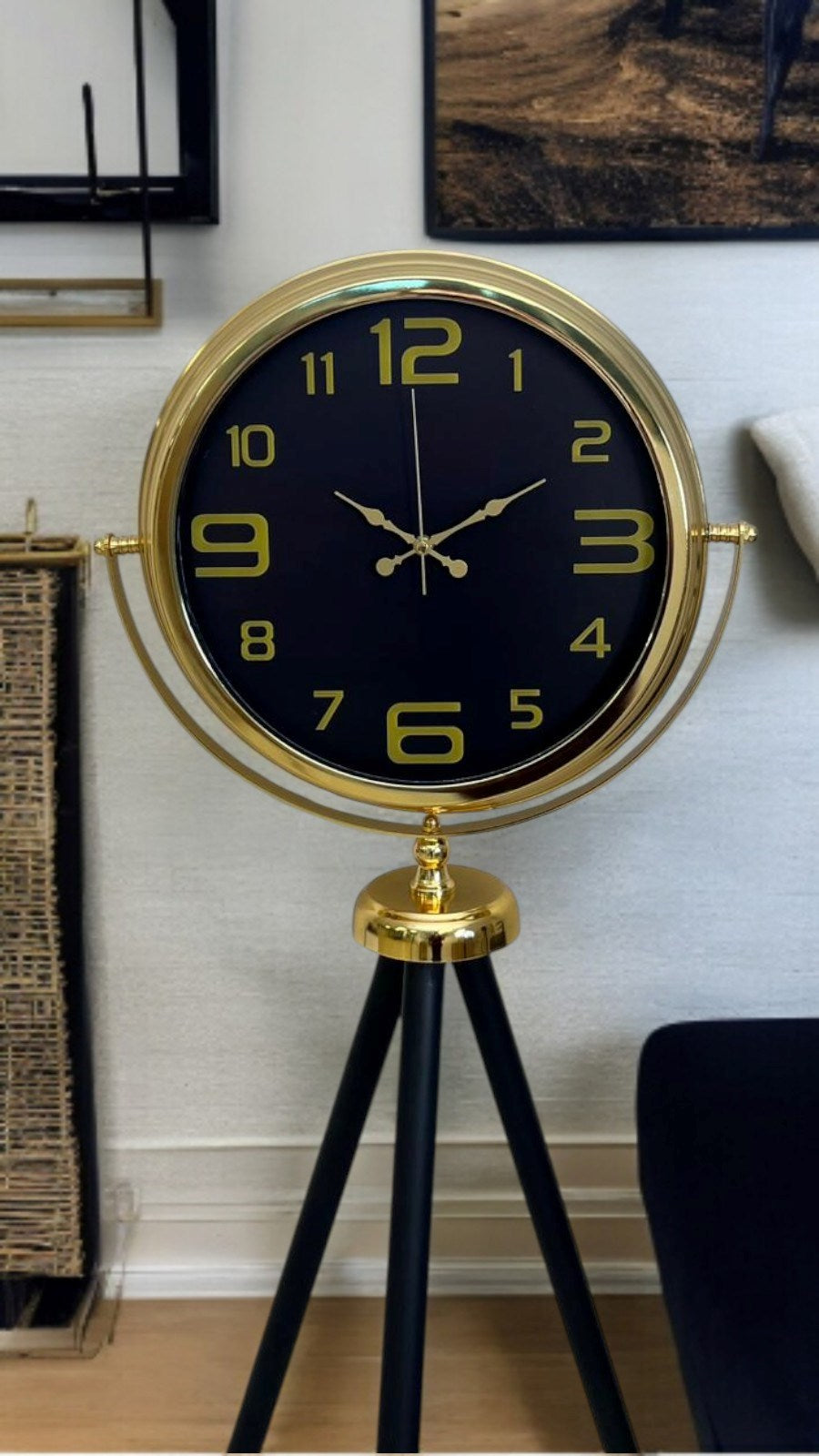 Zentime Royal Gold Tripod Ayaklı Saat