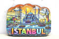 Ahşap İstanbul Temalı Magnet Alk4366
