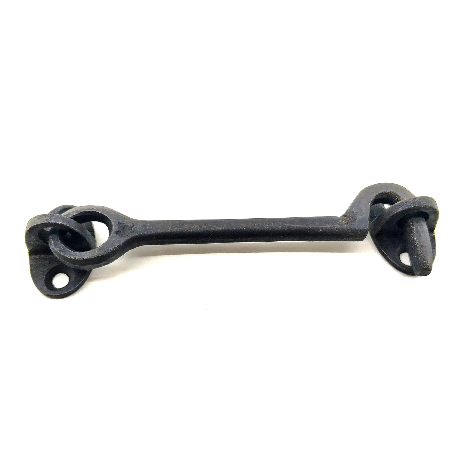 Antika Tarz Dekoratif Pirinç  Çengeli - 13cm, Oksit