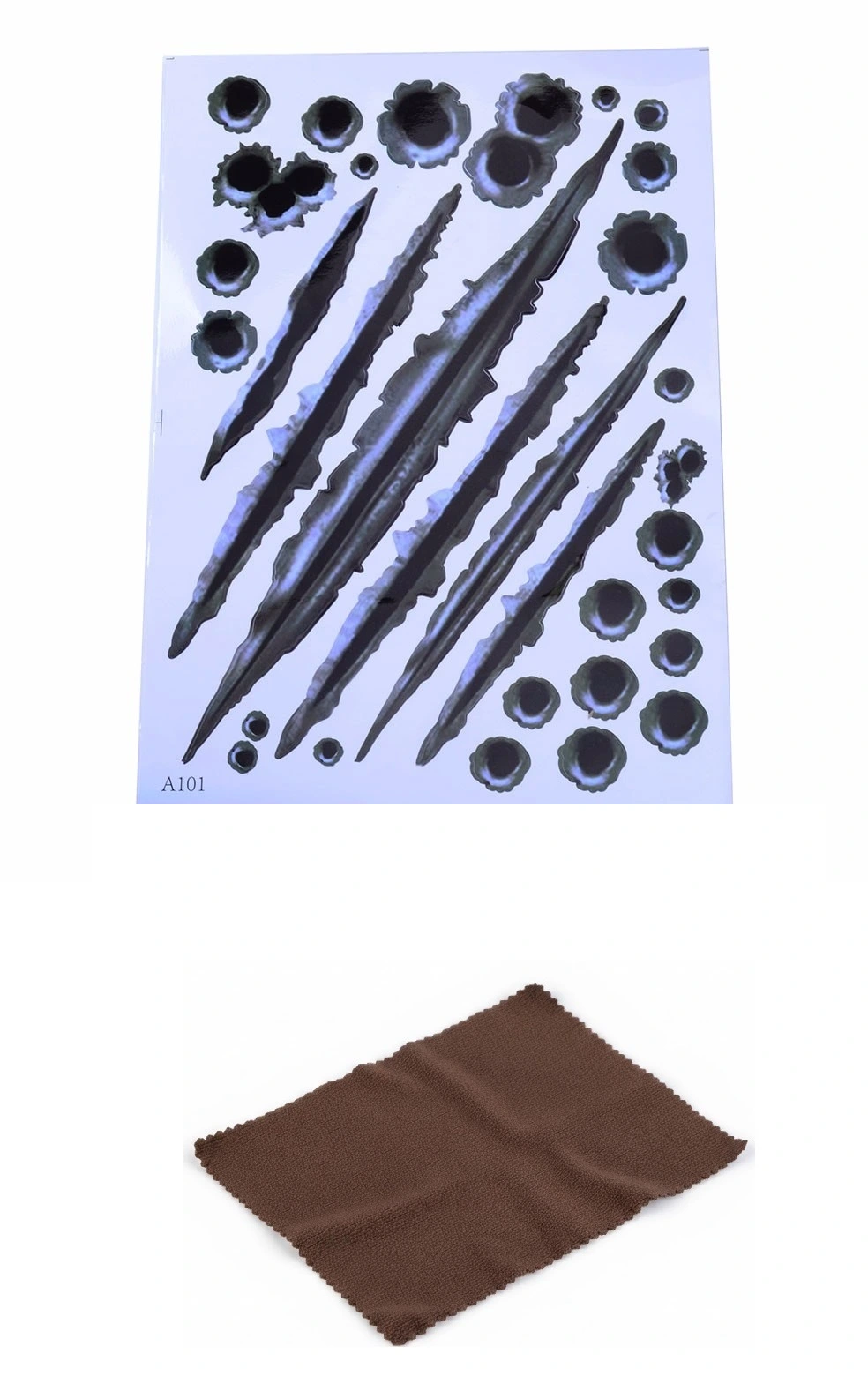 Araç Sticker Seti Yara Bere Oto Sticker Yara Şeklinde 3d