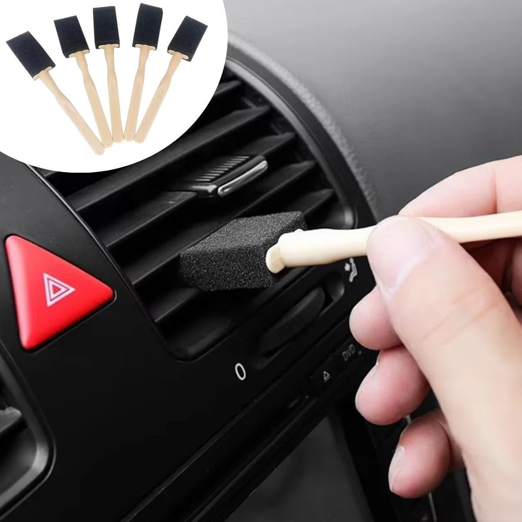GENEL® 5'li Araba Havalandırma Temizleme Fırçaları Klima Çıkışları,Toz Alma&Otomobil İçi Detaylı Mini Temizlik Aparatları - UcuzaGeliyor
