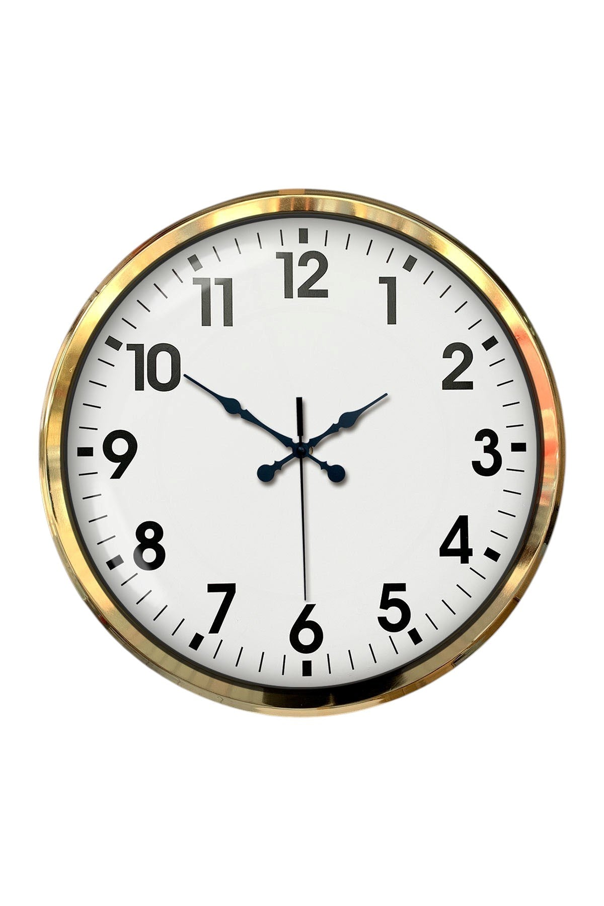 Zentime Gold Standart 52 Cm Metal Zarif Duvar Saati