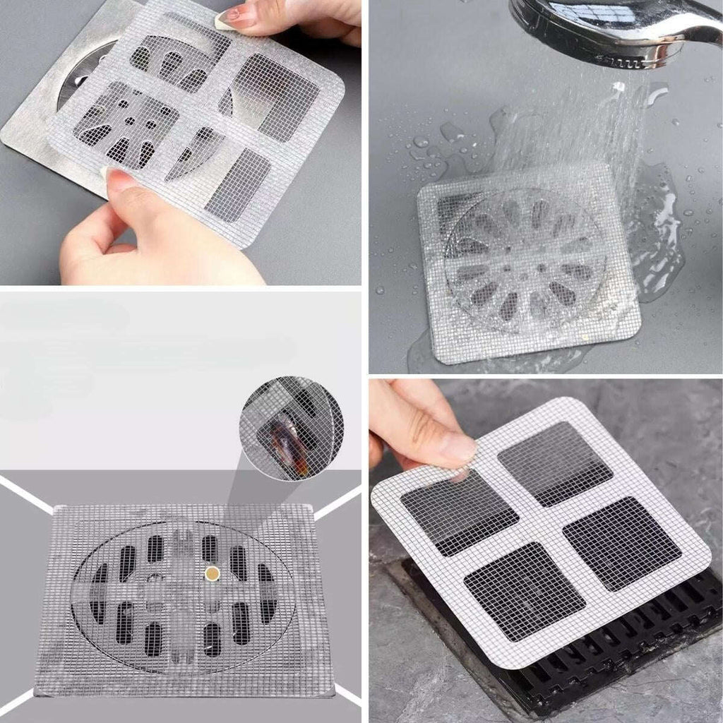 GENEL® 10'lu Banyo ve Mutfak Lavabo Koku Önleyici ve Haşere Böcek Önleyici Gider Filtresi - UcuzaGeliyor