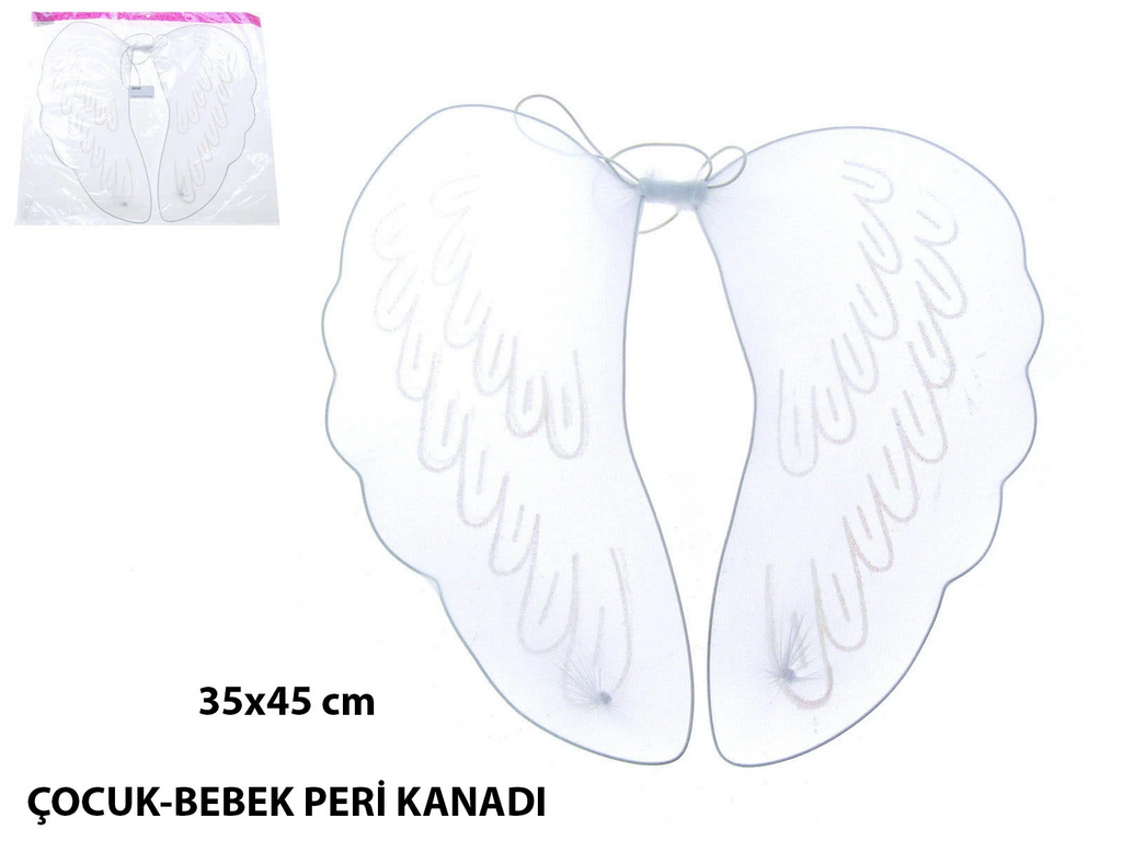 Bebek & Çocuk Peri Kanadı - Kostüm Tamamlayıcı Kanat 35x45 Cm